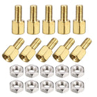 M3x5mm+6mm Male-Female Brass Hex PCB Motherboard Spacer Standoff Nuts for FPV Drone Quadcopter, Computer & Circuit Board 50pcs