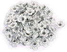 M6 x 8mm Four Pronged Tee Nuts Captive Blind Inserts 50pcs for Wood Furniture
