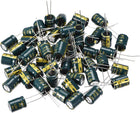 Aluminum Radial Electrolytic Capacitor Low ESR Green with 220UF 50V 105 Celsius Life 3000H 10 X 13 Mm High Ripple Current,Low Impedance 50pcs