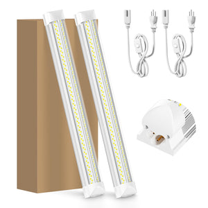 LinkMejor LED ไฟร้านค้า, ไฟทิวบ์ LED 25W 6000K (2 ชิ้น)