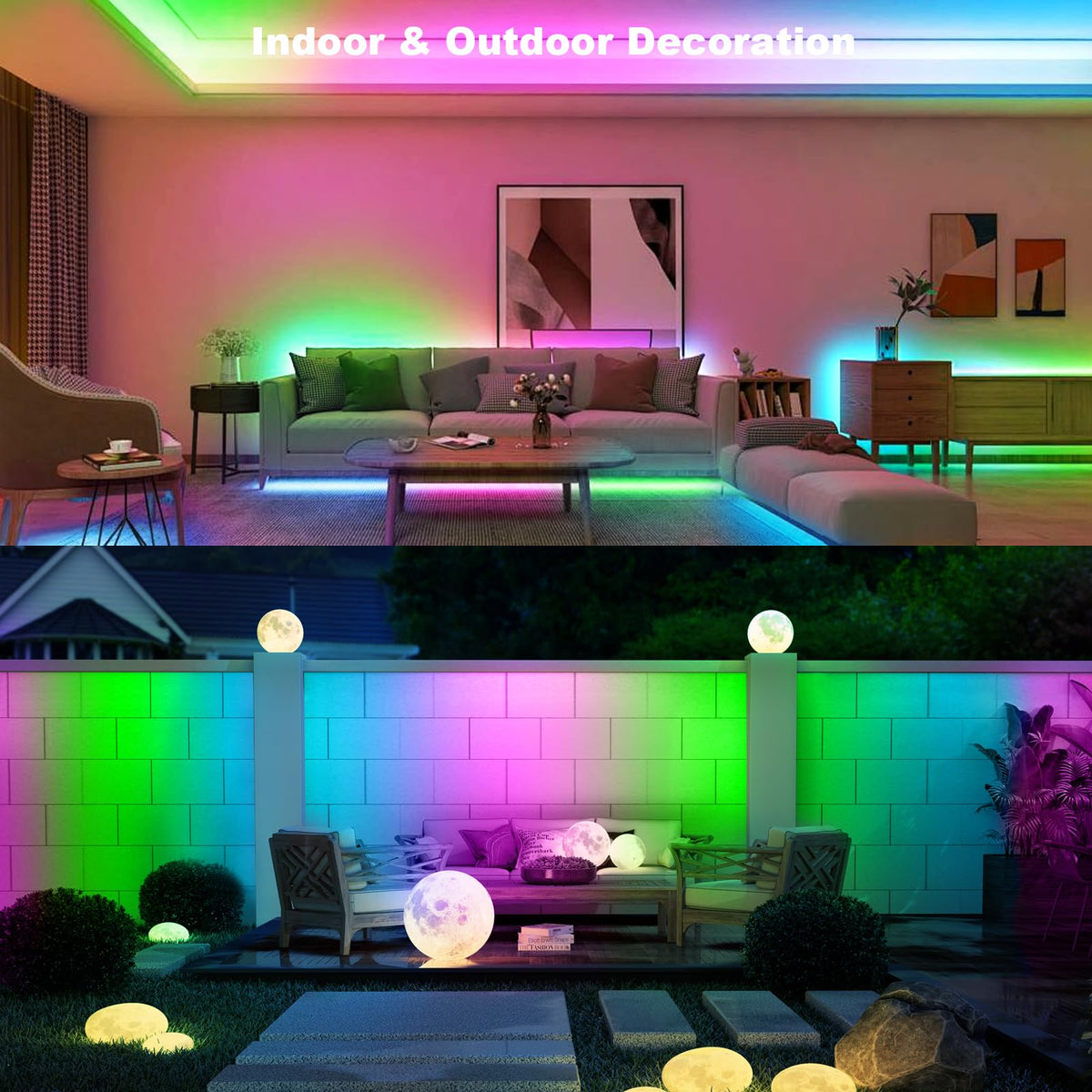 9.8ft Bant Işıklar Pil Operasyonlu, 90 LED Bant Işıklar Uzaktan Kumandalı Zamanlayıcı ile