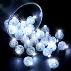 LinkMejor 30pcs Lampion LED Kecil Lilit LED Bola, Putih