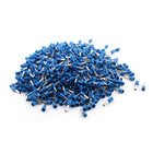 E2508 14AWG Tube Type Insulated Cable Ends Connectors with 1000 Piece, Blue