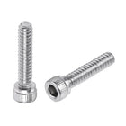 #6-32x5/8 Hex Socket Head Cap Screw Bolts 304 Stainless Steel Polished 50pcs