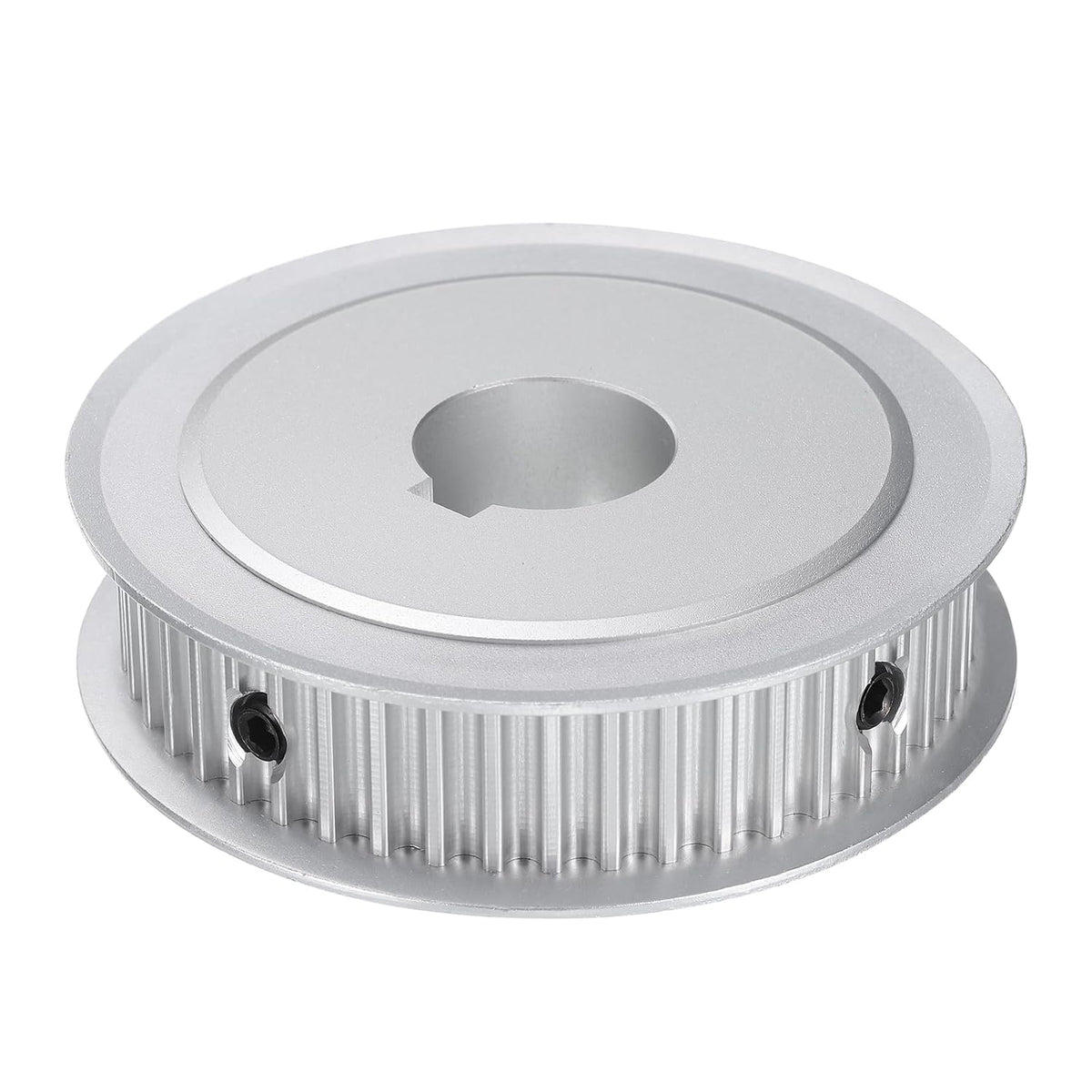 5M-48T-3/4B Timing Belt Pulley 3/4" Bore, 48 Teeth Aluminum Alloy Synchronous Wheel with Keyway, Pitch 5mm Tooth for 15mm Width Belt