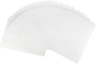 LinkMejor White Glitter EVA Foam Sheets 11 x 8 Inch 2mm Thick for Crafts DIY Projects 24 Pcs