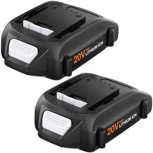 워크스 배터리 20V 파워 샤이어용 리필용 LinkMejor 2팩 3000mAh