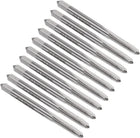 10pcs Machine Thread Taps 8-32 UNC 2B High Speed Steel 6542 Straight Flute Screw Thread Milling Taps Threading Tapping Repair Tools