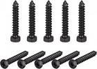 Hex Lag Screws,1/4" x 1-1/2" Carbon Steel Phillips Head Half Thread Self-Tapping Bolts for Deck Building or Joining Lumber 10pcs