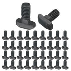 40pcs M8x16mm t Slot Drop-in Bolt, Carbon Steel Hammer Head Bolts t Shape Stud Sliding Screw for European Standard 40 Series Aluminum Profile