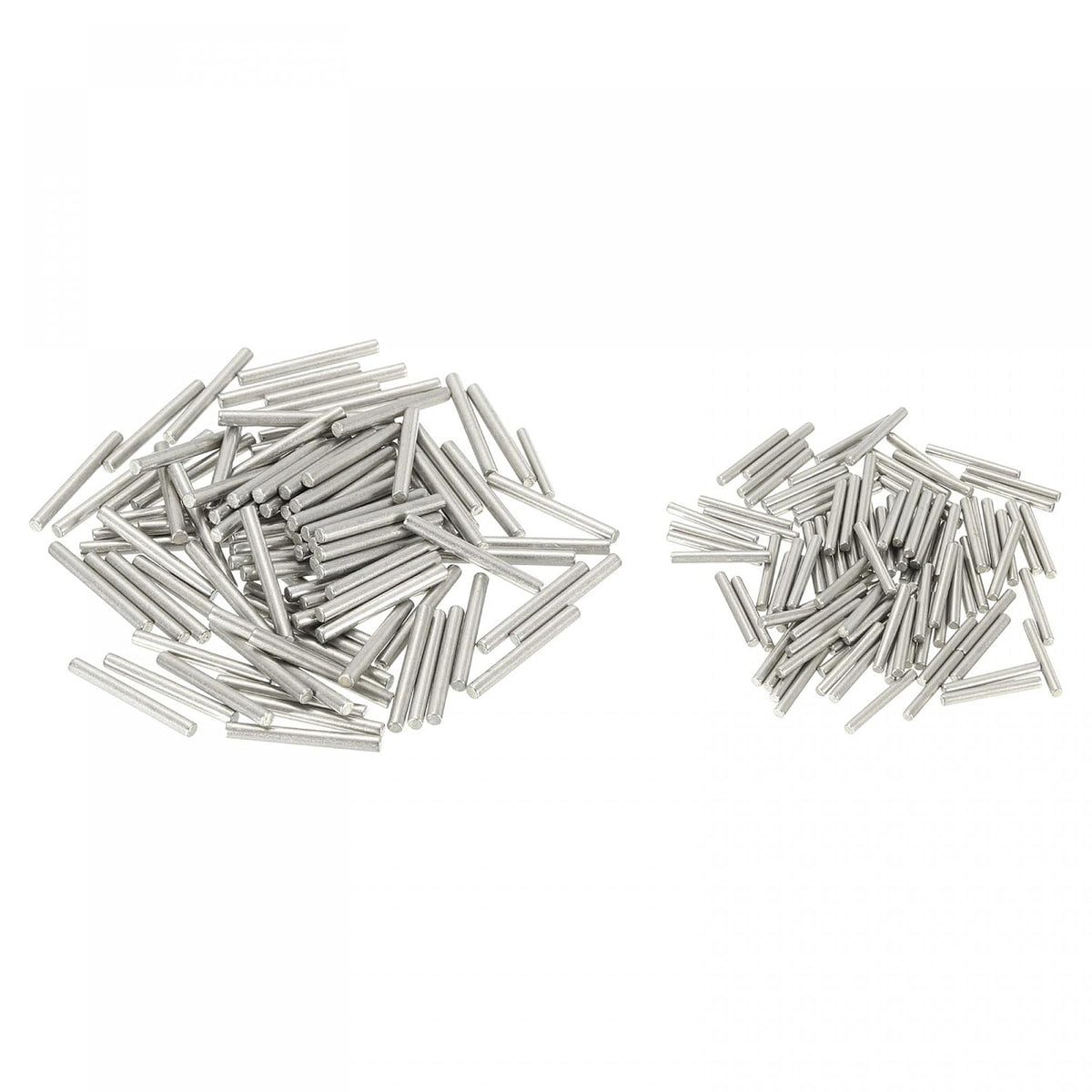 1.5X 12mm and 2X 18mm Dowel Pin 304 Stainless Steel Cylindrical Shelf Support Pin for Connecting and Positioning, 200in 1 Set
