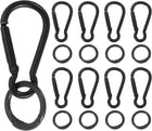 Spring Snap Clip, Spring Snap Key Chain Hook met O-ring, multifunctionele cadeaubloemkleurige snelkoppelingen
