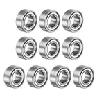 SR188ZZ Deep Groove Ball Bearing, 10pcs 1/4" x 1/2" x 3/16" Chrome Steel Z1 Double Steel Shielded Bearing