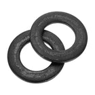 30Pcs M16 Flat Washer, Carbon Steel 17mm ID x 30mm OD x 3mm Thick for Bolt Screw, Factories Repair, Kitchens, Shops, and Outdoor Construction, Black