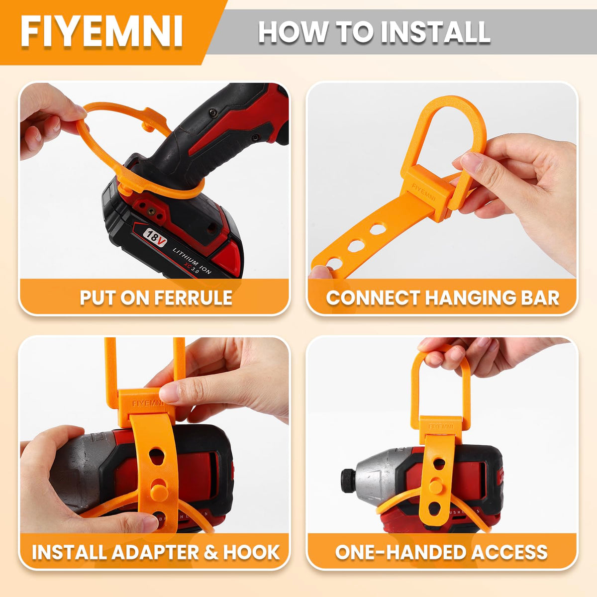 LinkMejor Lineman Tools Boring Hanger, Boring Haak, Lineman Emmer Accessoires