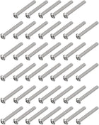 M4x30mm Torx Security Machine Screw, 40pcs Pan Head Screws Inside Column, 304 Stainless Steel Fasteners Bolts