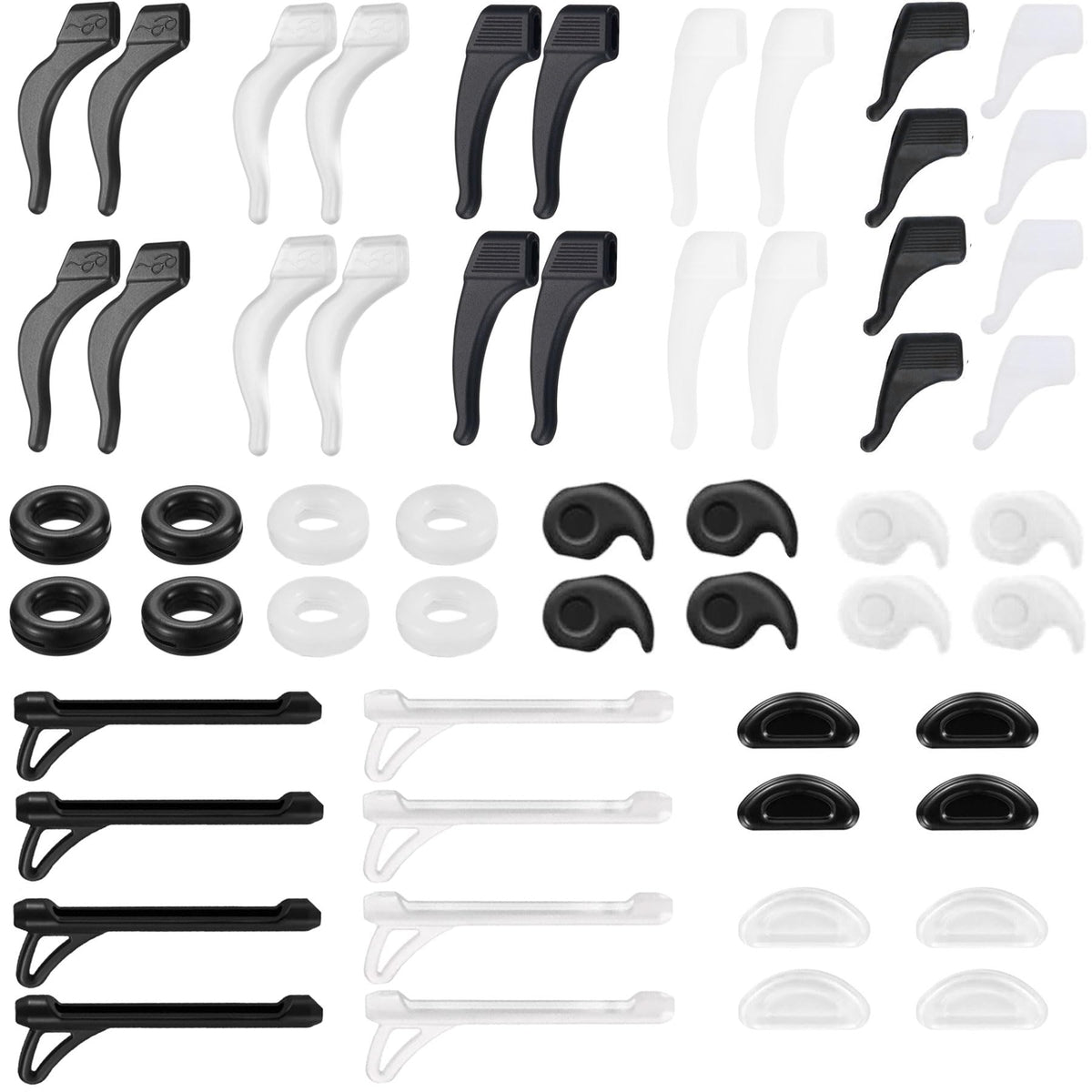 LinkMejor 56 PCS Glasses Anti-slip Ear Grips, Ear Hook Eyeglasses Retainers