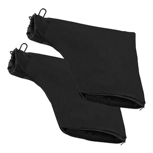 LinkMejor Miter Saw Dust Bag för 255, 2-pack dustcollectorbäcker med zip och trådiga, justerbara ställning, kompatibla med Ryobi, Dewalt, Craftsman, Belt Sander, Passar 1-1/2" till 2" dustport mitersågar