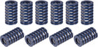 3D Printer Die Spring, 10pcs 14mm OD 25mm Long Spiral Stamping Light Load Compression Mould Die Springs for 3D Printer Electric Part, Blue