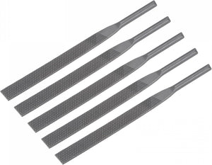 Pneumatic Air File Set Coarse Tooth 5mmx125mm Flat File Grinding Tool 5Pcs