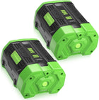 Batterie de remplacement rechargeable 4.0Ah 1 paquet mise à jour pour batterie EGO 56V