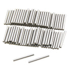 100 Pcs Stainless Steel 1.8mm x 15.8mm Dowel Pins Fasten Elements