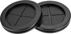 Rubber Grommet Round Double-Sided Mount Dia 70 mm for Wire Protection 8pcs