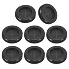 24Pcs Rubber Grommets 7/8" (22mm) Drill Hole, 3/4" (18mm) ID Double Sided Hole Plugs Ring Gasket for Firewall Cable Wire Protecting, Black
