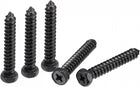 Hex Lag Screws 5/16" x 2" Carbon Steel Phillips Head Half Thread Self-Tapping Bolts for Deck Building or Joining Lumber 5pcs