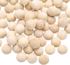 100 Pcs Wooden Round Balls 3/8" (10mm) Unfinished Small Wood Balls, Natural Wood Spheres for Crafts, Arts and DIY Project