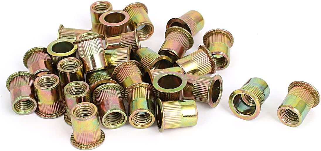 3/8" Thread 18mm Long Rivet Nut Insert Nutsert 30pcs