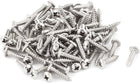 3.5mm x 16mm Pan Head Phillips Self Tapping Screw Fasteners 100 Pcs