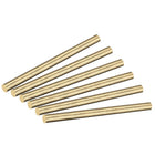 Brass Rod,6mm,1/4inch Diameter 100mm Length Brass Solid Round Rod Lathe Bar Stock for RC Model Airplane Helicopter DIY Craft 6pcs