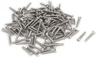 M3 x 20mm Phillips Flat Head Self Tapping Screws Silver Tone 190pcs