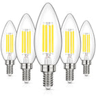 LinkMejor E12 LED Kandelaar lampen 40W Equivalent Daglichtwit 5000K