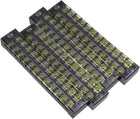 4 Pcs 12 Positions Dual Rows 600V 25A Cable Barrier Block Terminal Strip TB-2512L