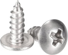 Phillips Head Self Tapping Screws, #6 x 3/8" 304 Stainless Steel Wood Sheet Metal Screw 100pcs