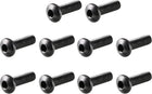 M2.5x8mm Thread Button Head Hex Socket Cap Screw Bolt 100pcs