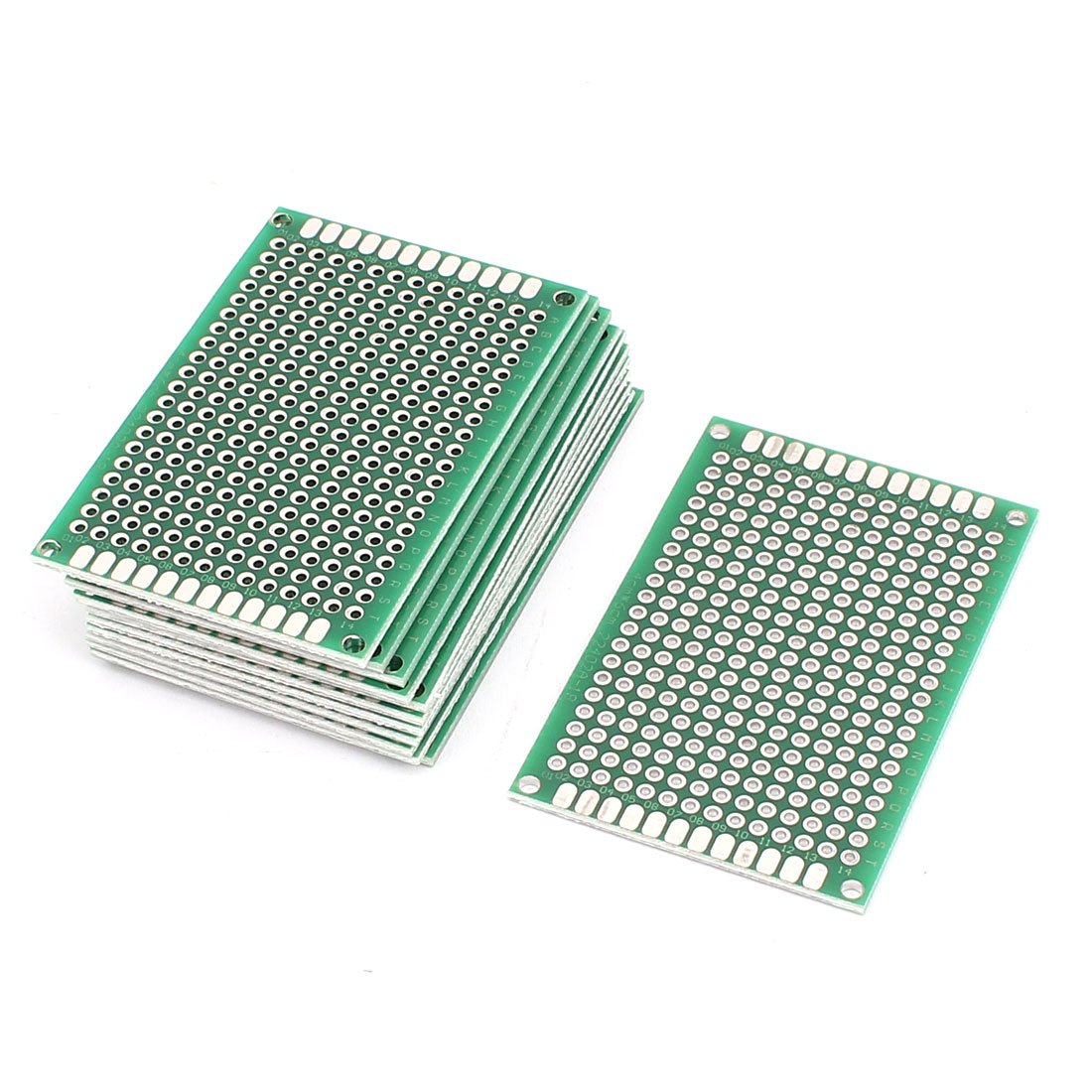 12Pcs Double-Side Prototype Solderable Paper Universal PCB Board 4x6cm