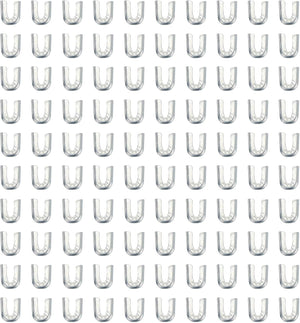 200Pcs Spiral Boning Sewing Tips, 10x8x2.6mm Carbon Steel Spiral Corset Boning Caps for Costume Bridal Dress DIY Crafts Decoration