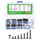 Hex Socket Bolt Kits (M2), Grade 12.9 Carbon Steel Hex Socket Drive Screw, Black