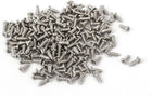 M1.5x4mm Thread Nickel Plated Round Head Self Tapping Screws 200pcs