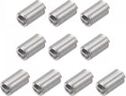 Wire Thread Inserts 1/4-28 UNF 3.0D 304 Stainless Steel Helical Type Coiled Wire Screw Repair Threaded Sleeve Steel Sheath 10pcs
