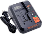 BDCAC202B 20V 빠른 충전기, Black&Decker 20V 리튬 배터리 호환