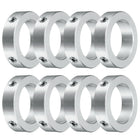 8pcs Set Screw Collars 28mm Bore, Aluminum Shaft Collars, 41mm OD and 11mm Thickness, Set Screw Clamp Collar, Stop Collar for Linear Rod Shaft Guide