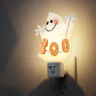 LinkMejor Malam Halloween Lampion, Lampion Malam Ghost dengan UL, Bola C7