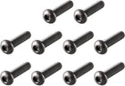 M2x8mm Thread Button Head Hex Socket Cap Screw Bolt 100pcs