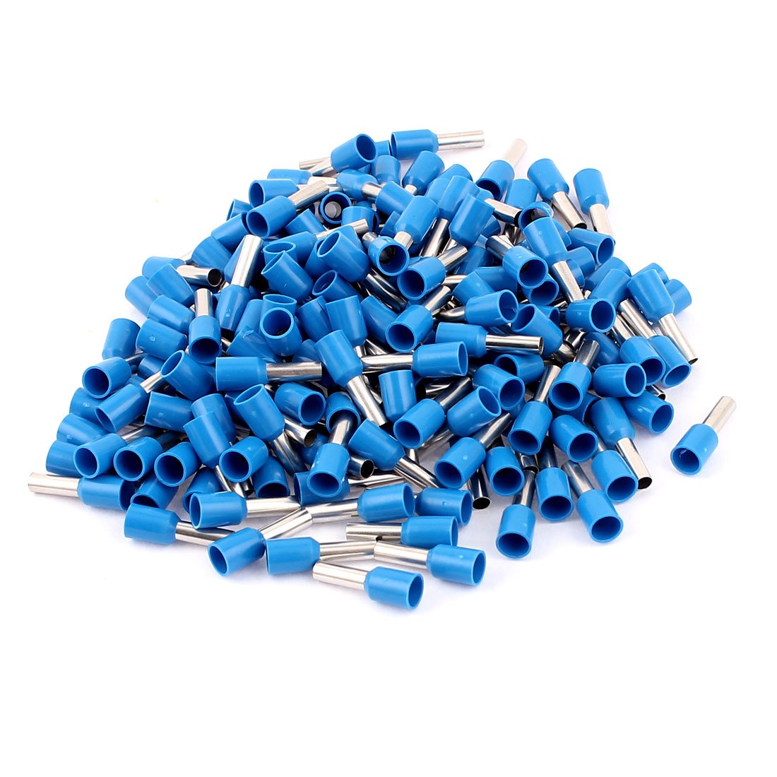 E4009 Crimp Connector Insulated Terminal for 12 AWG Wire with 200 Piece, Blue