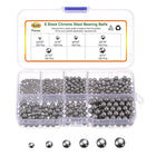 620pcs G200 Precision Balls Assortment Kit 1/4" 3/16" 7/32" 5/32" 1/8" 3/32" 304 Stainless Steel Solid Bearing Balls