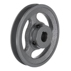 AK51-3/4 V-Belt Sheave 3/4"Bore 4.95"OD Single Groove Web Sheave Bored-to-Size Sheave, Cast Iron, Belt Section for 4L or A Belt